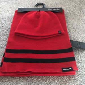 Brand new scarf and hat